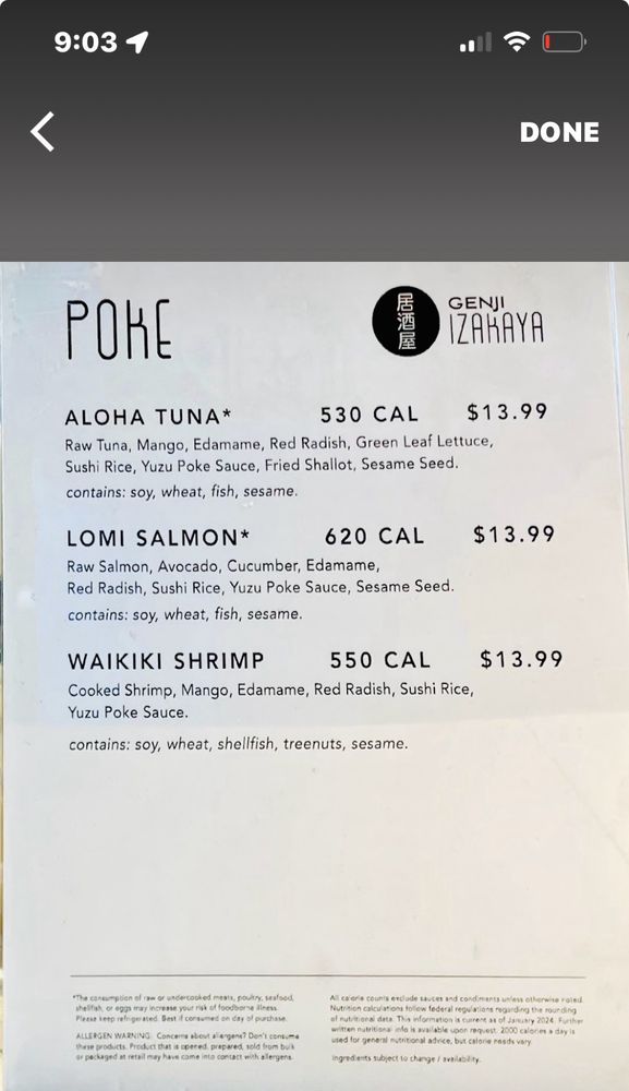 Genji Sushi Bar & Izakaya