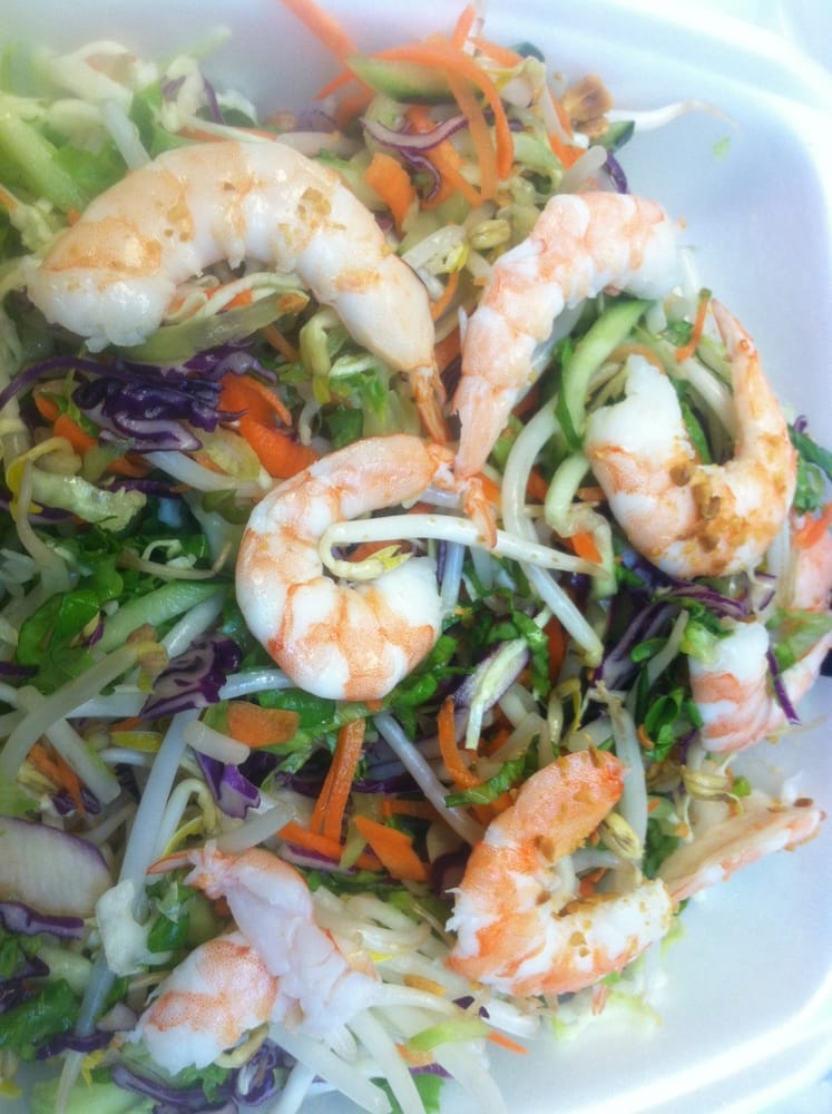 asian shrimp salad photos problem sexual