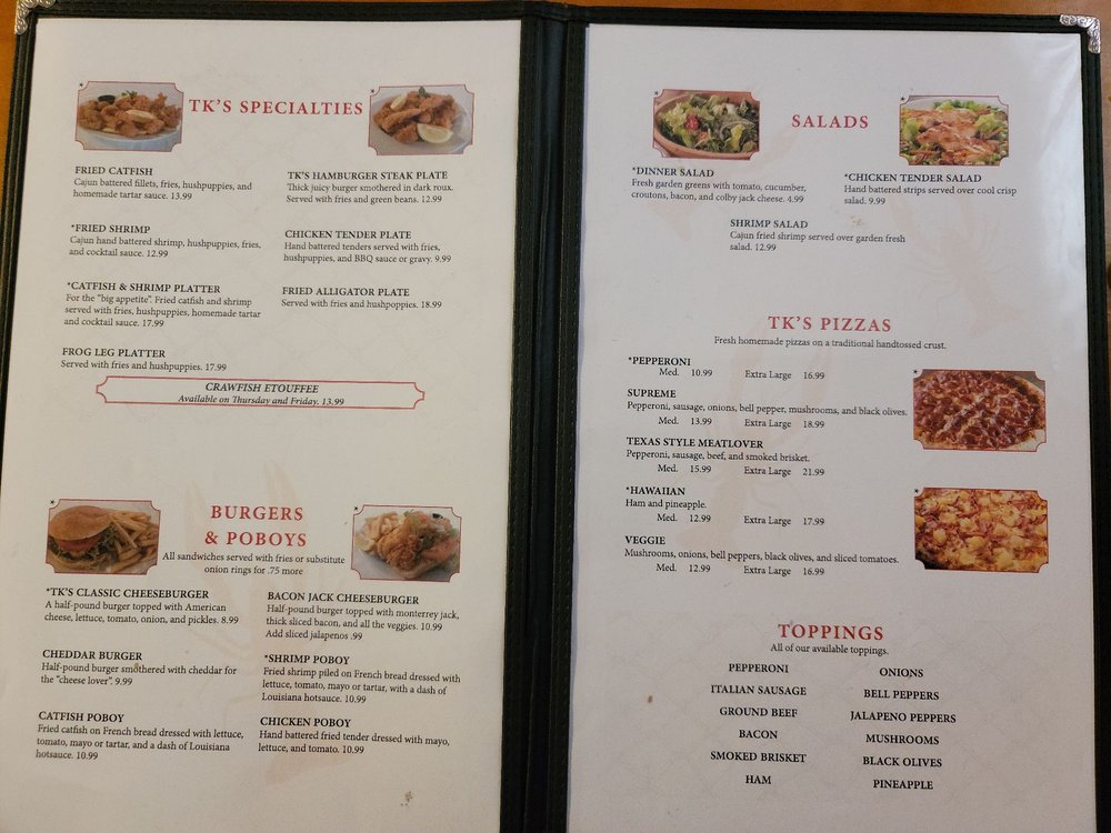 T K's Pizza & Burgers