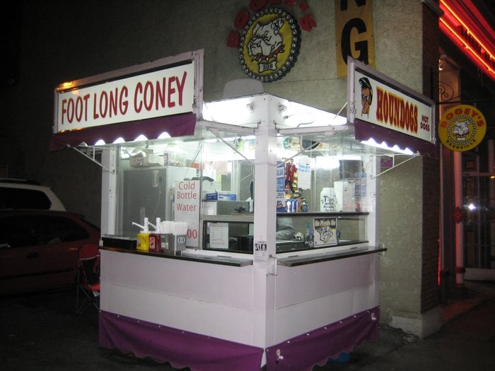 Houndog Hot Dogs 310 Broadway, Downtown, Nashville, TN 2019 All You