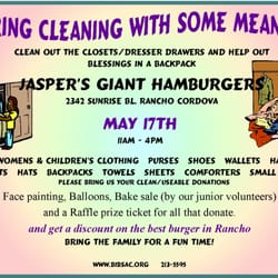 blessings in a backpack community service non profit rancho blessing of the backpack sunday flyer