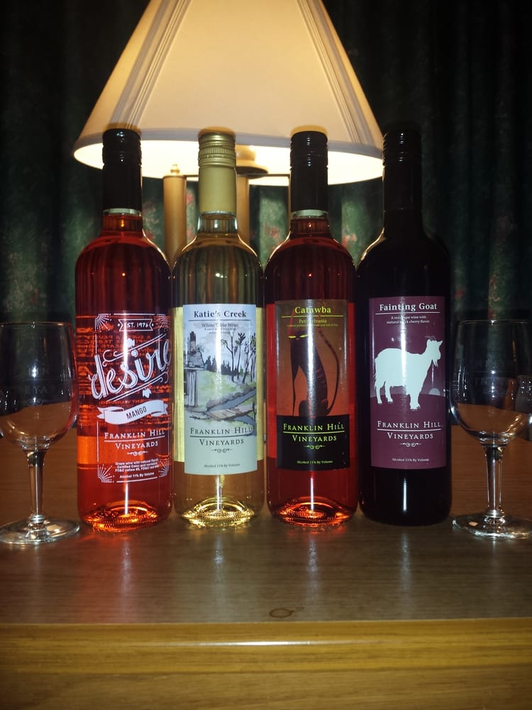 Franklin Hill Vineyards The Wine Shop Wineries 292 Frantz Rd