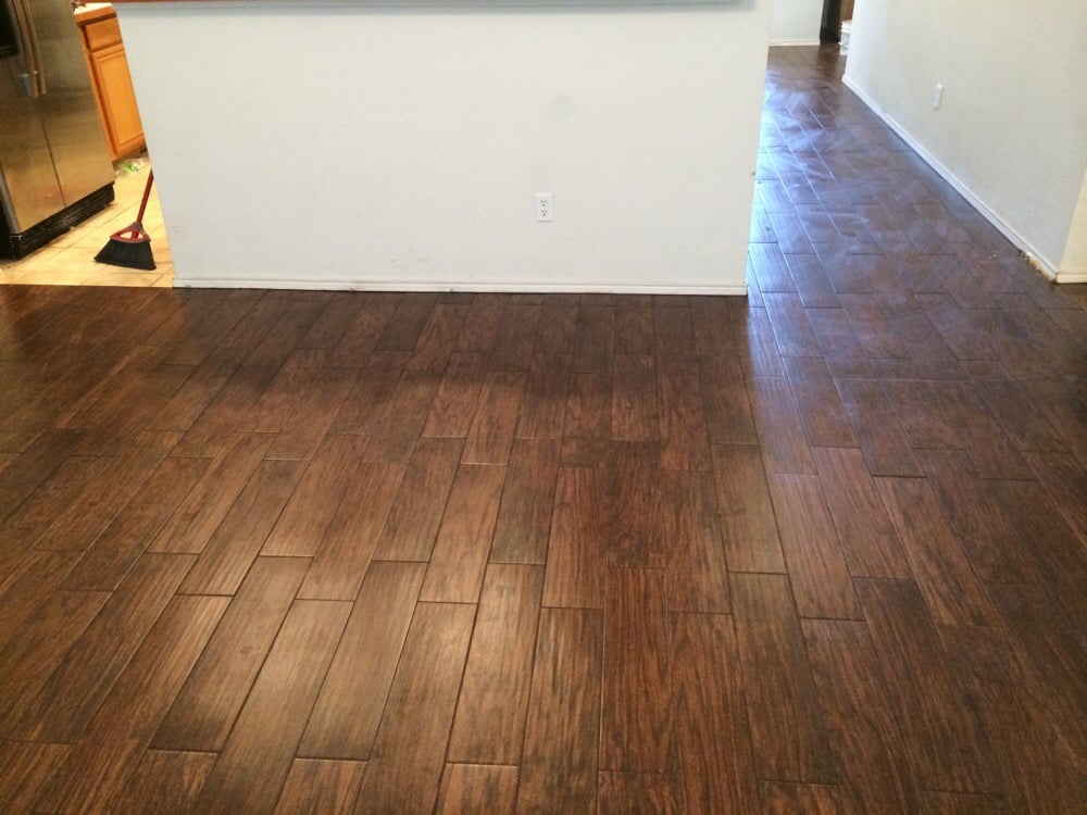 this is shaw s petrified hickory tile installed by master this is shaw s petrified hickory tile installed by master