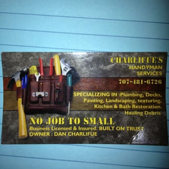 handyman services business cards