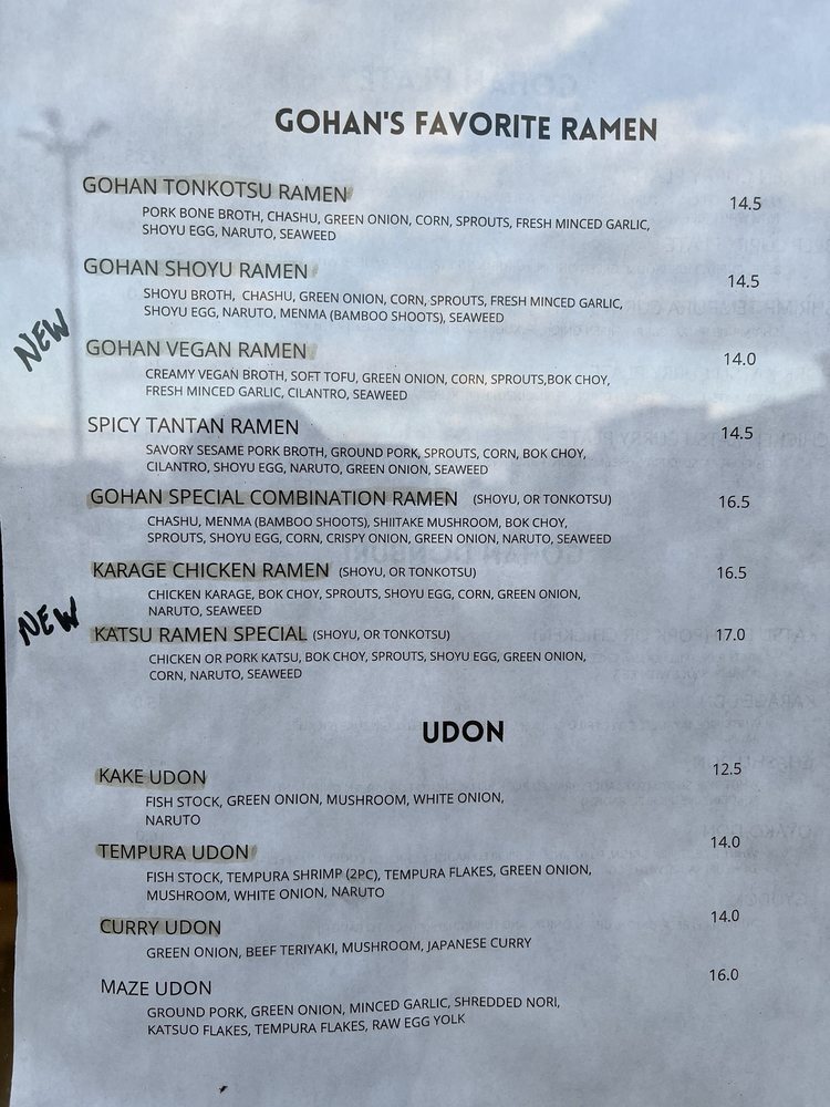 Gohan Ramen Bar