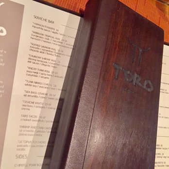 Toro Latin Restaurant Rum Bar Menu Toro Latin Restaurant Rum Bar Menu