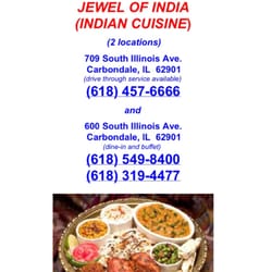 Jewel Of India Closed Indian 800 E Main St Carbondale Il Photo Of Jewel India Carbondale Il United States Quality Indian