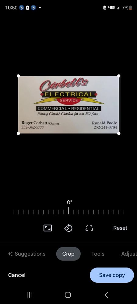 Corbett's Electrical Service