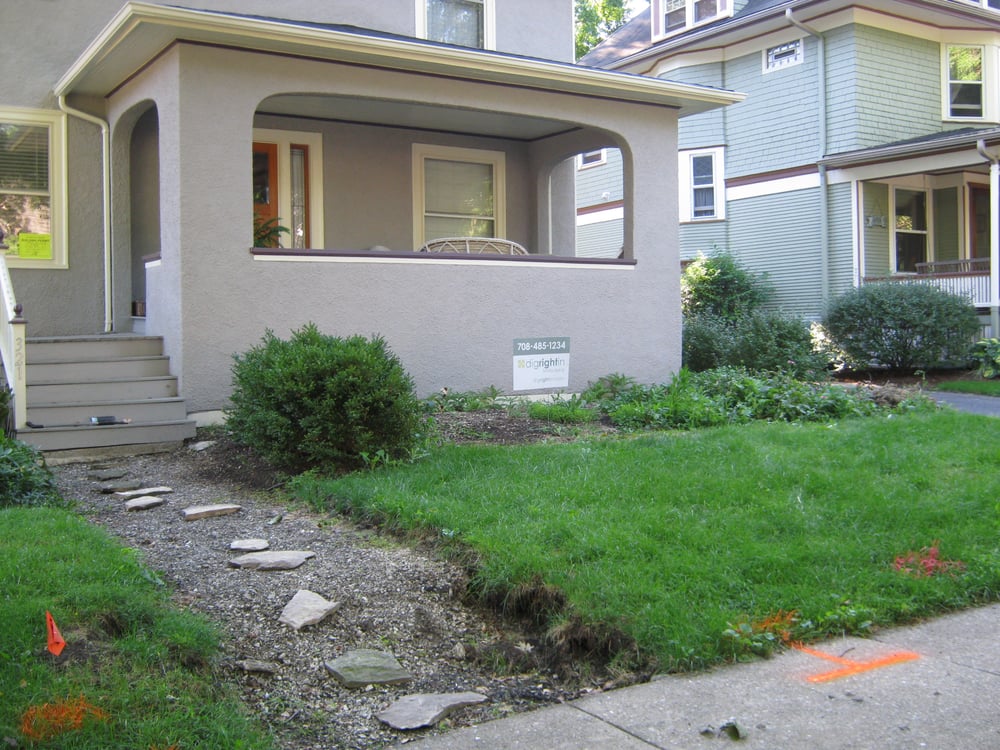 Before La Grange Front Yard Yelp 8 Photos For Dig Right In Landscaping Inc