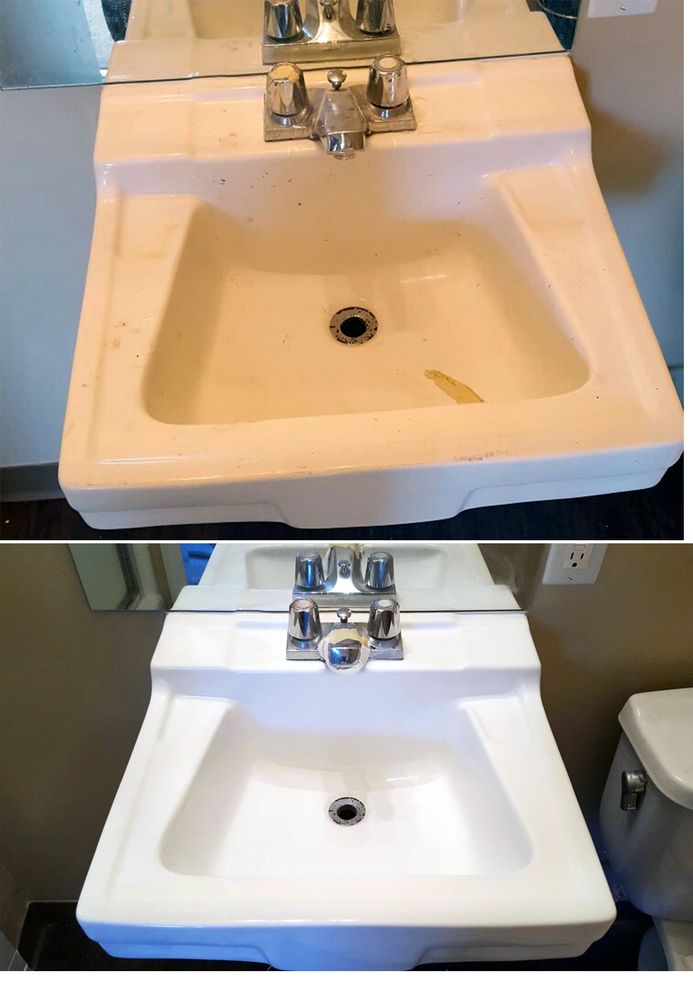 Before And After Yelp Photo Of A 1 Reglazing Los Angeles Ca United States Before