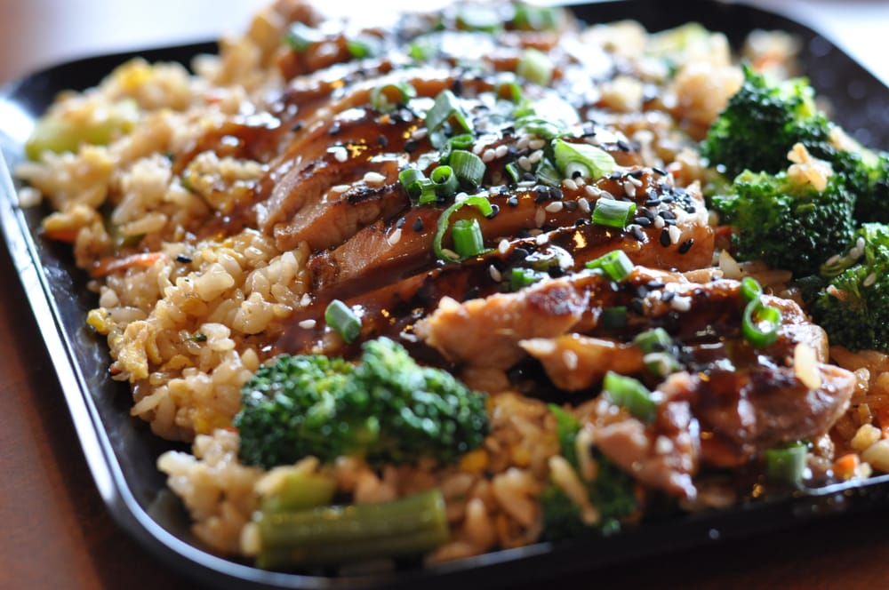 Teriyaki Chicken Plate with Fried Rice Yelp