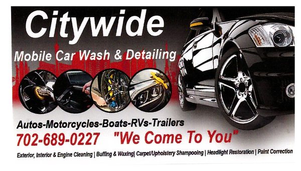 Citywide Mobile Car Wash & Detailing