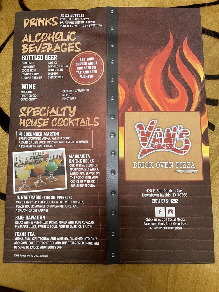 Van’s Brick Oven Pizza