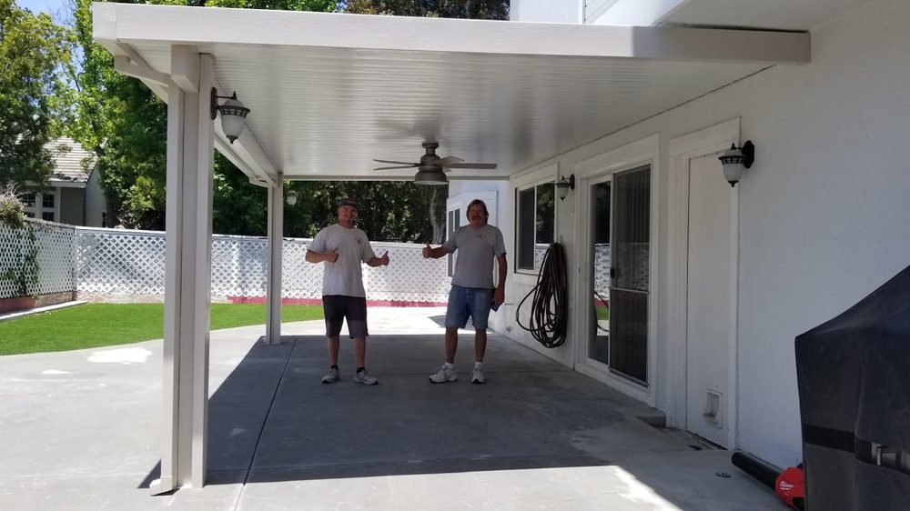 These Two Guys Gave Me The Dream Patio Cover Thanks Mike Photo Of The Patio Guy El Cajon Ca United States These Two
