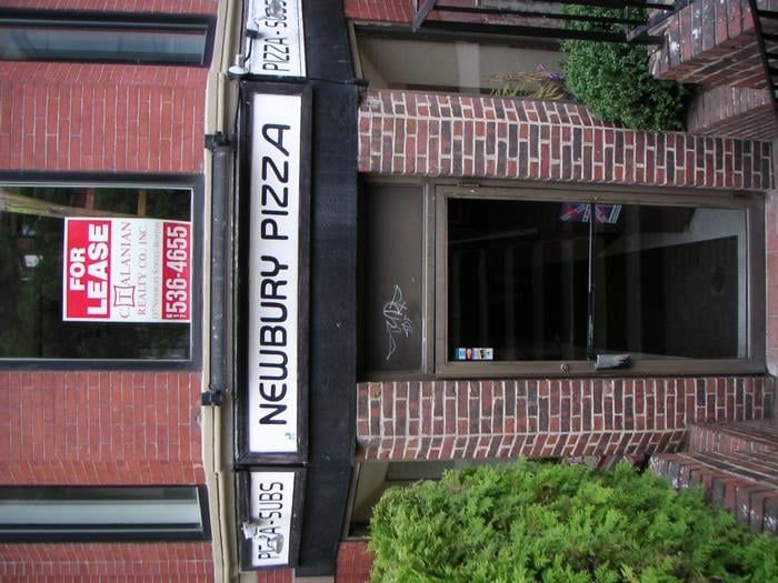 Newbury Pizza & Subs - CLOSED - Pizza - 225 Newbury St Bsmt, Back Bay ...