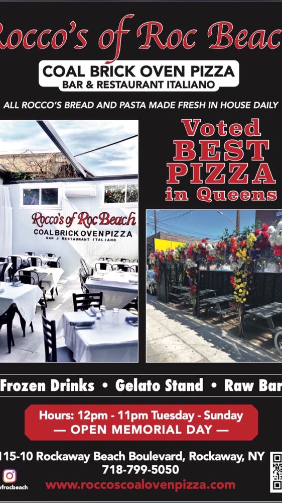 Rocco’s of Roc Beach Coal Brick Oven Pizza 