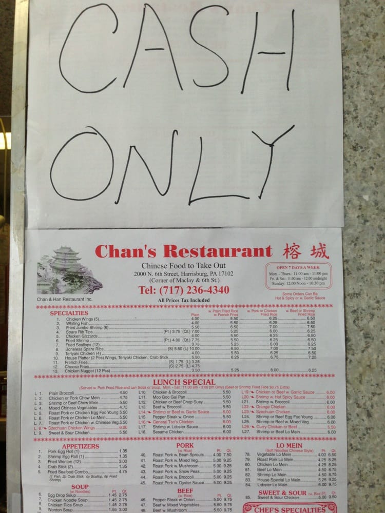 Chan's Chinese Restaurant