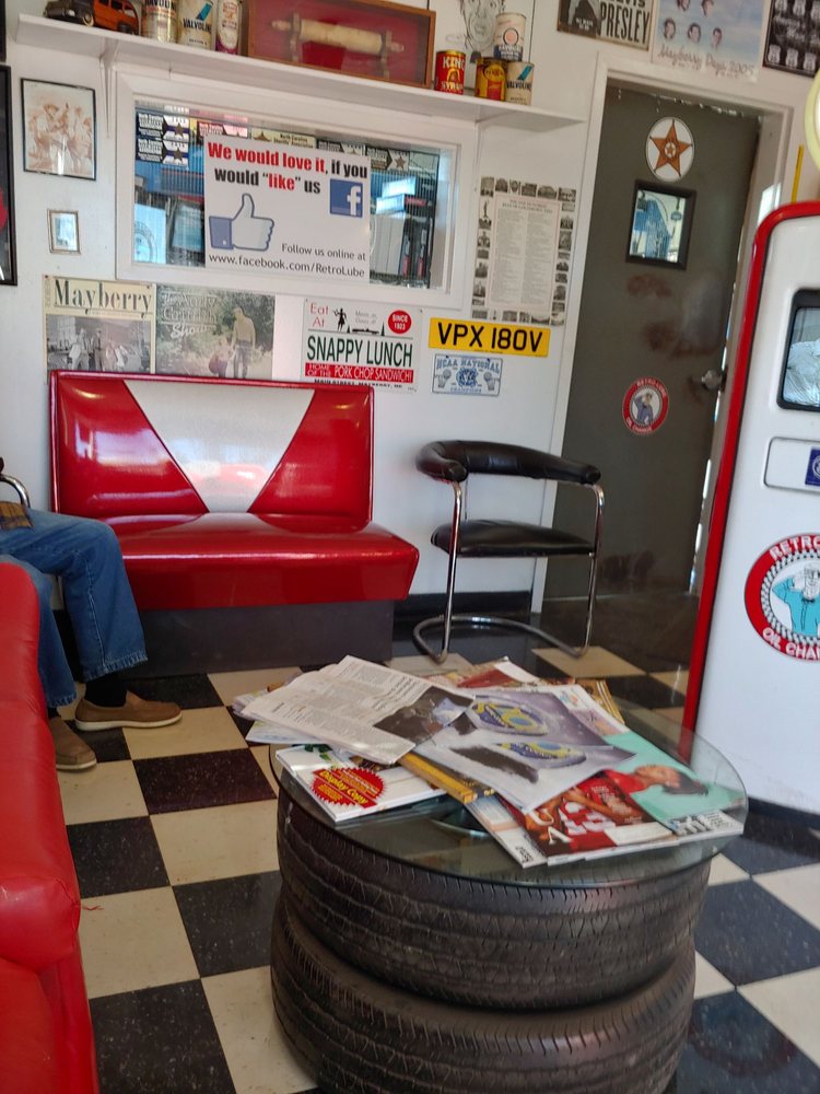 Retro Lube Oil Change