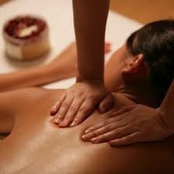 Massage girl photo