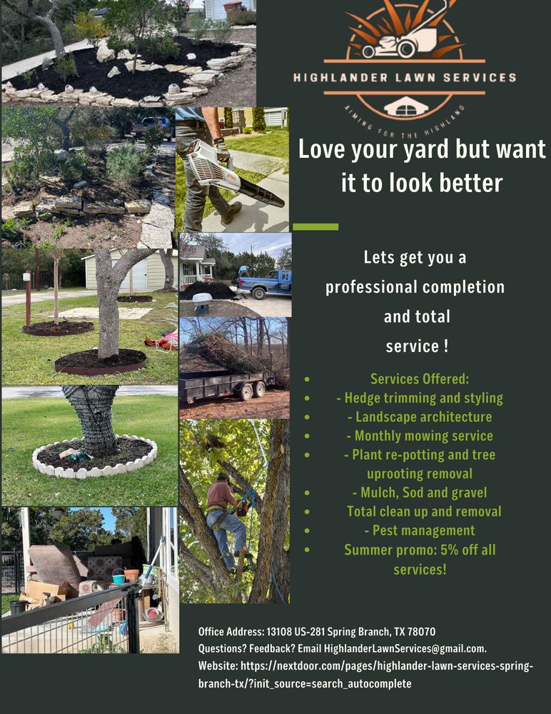 Highlander Lawn Services