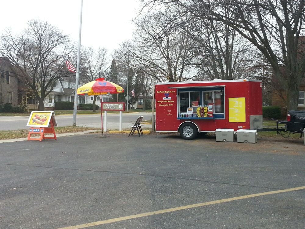 Dan the Hot Dog Man Logo