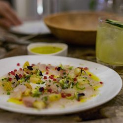 Abc Kitchen 3829 Photos 2875 Reviews American New 35 E Photo Of Abc Kitchen New York Ny United States Shaved Raw Fluke