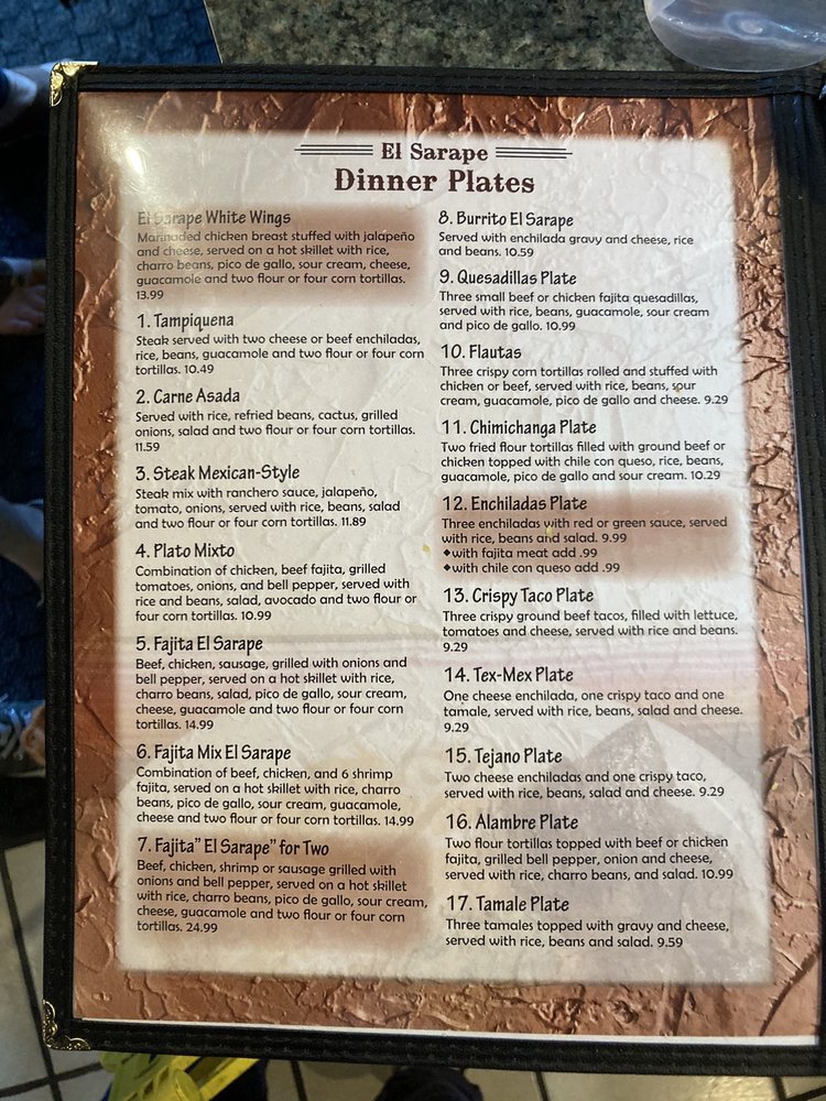 El Sarape Mexican Restaurant El Sarape Mexican Restaurant