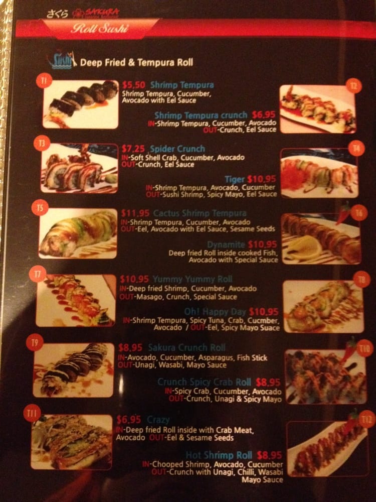 Sakura coupon naperville
