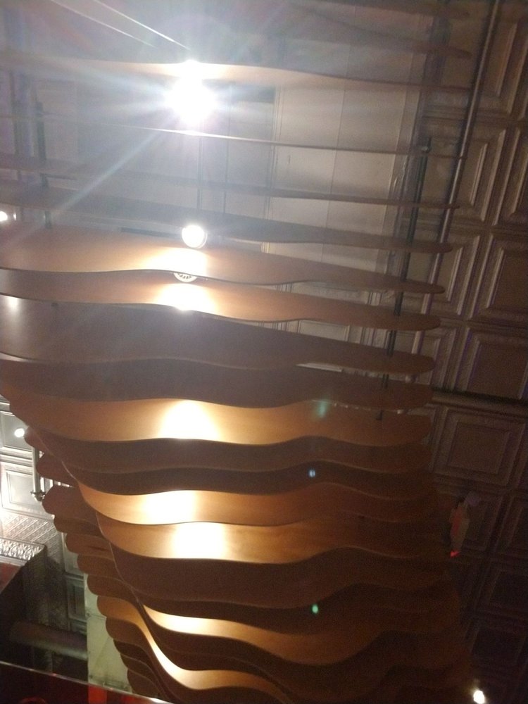 Odd Wood Things Hanging From The Ceiling Yelp