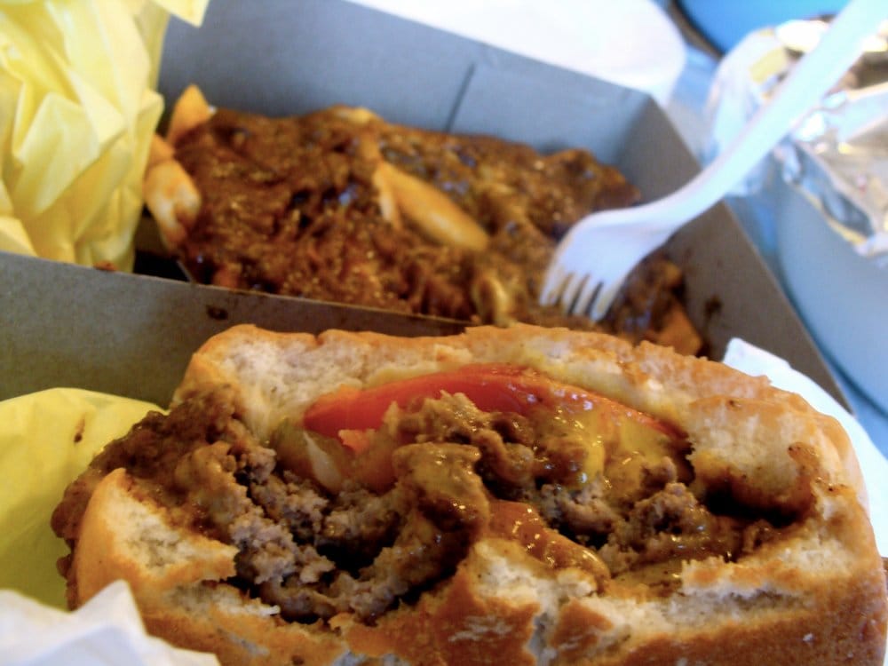 Chili cheese burger & Chili cheese fries Yelp