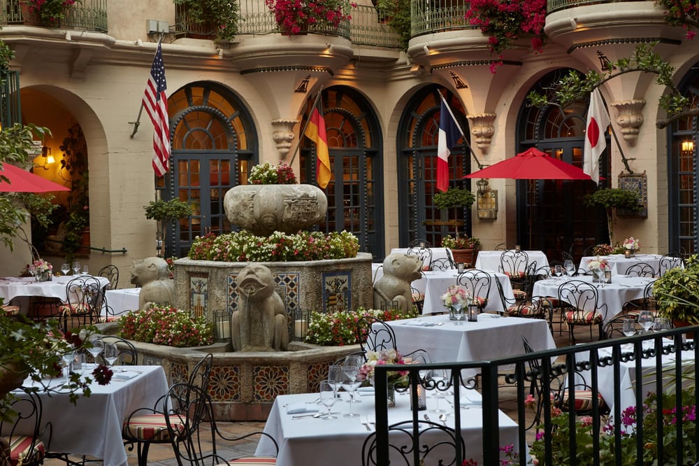 Al Fresco Dining On The Spanish Patio At Mission Inn Restaurant Yelp Photo Of Mission Inn Restaurant Riverside Ca United States Al Fresco Dining