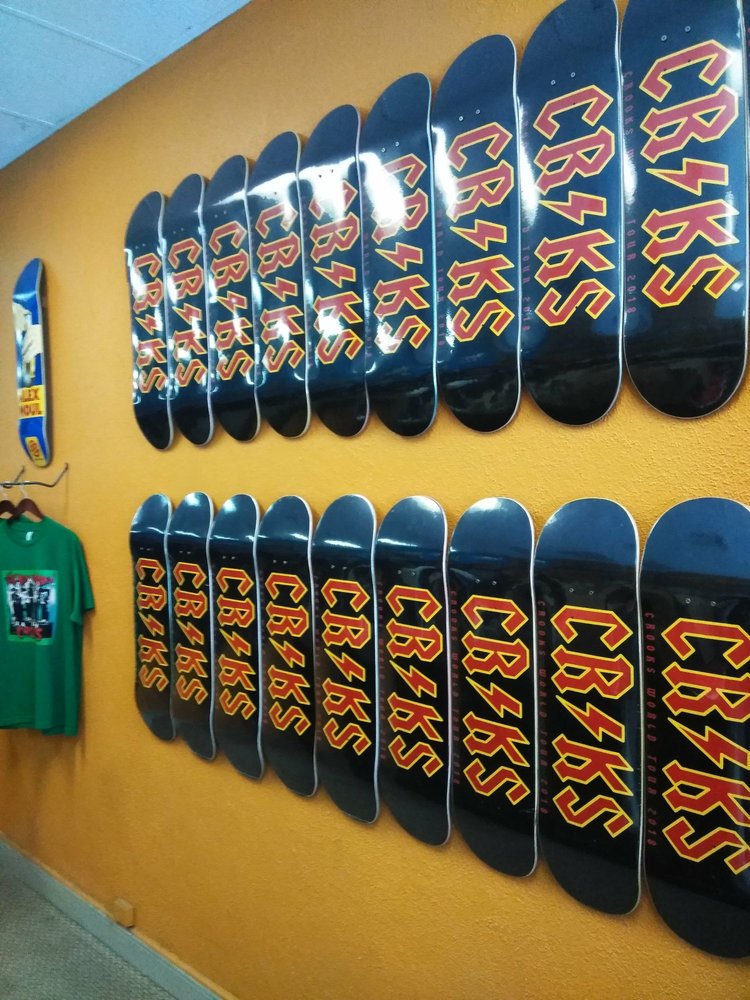 Crooks Skateboard Shop Skate Shops 3764 9th St, Riverside, CA