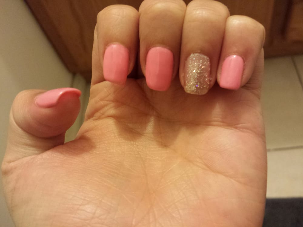 My Natural Nails With Gel Polish Yelp Photo Of Nails Plus Santa Ana Ca United States My Natural