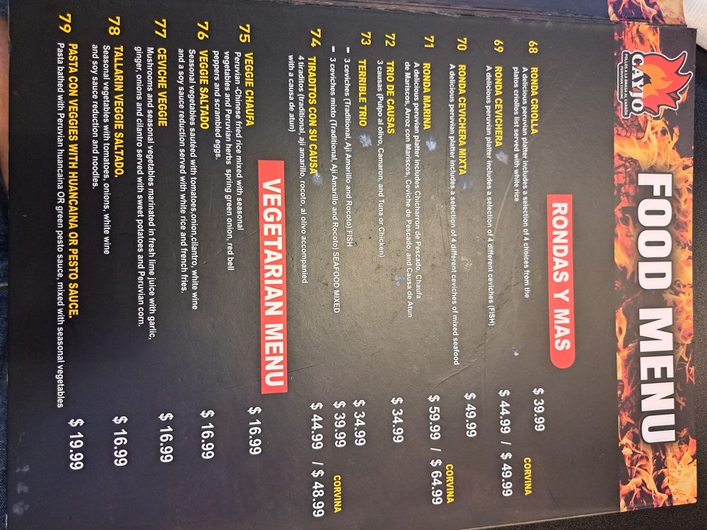 Cayjo Peruvian Cuisine