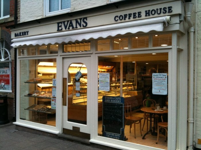 Evans Cafes Coffee & Tea 45 Broad Street, Newtown, Powys, United