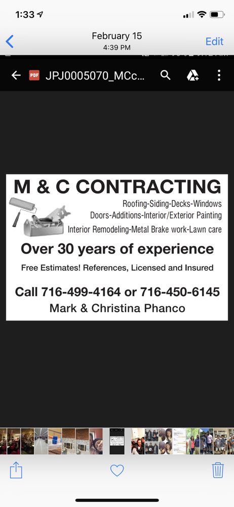 M & C Contracting