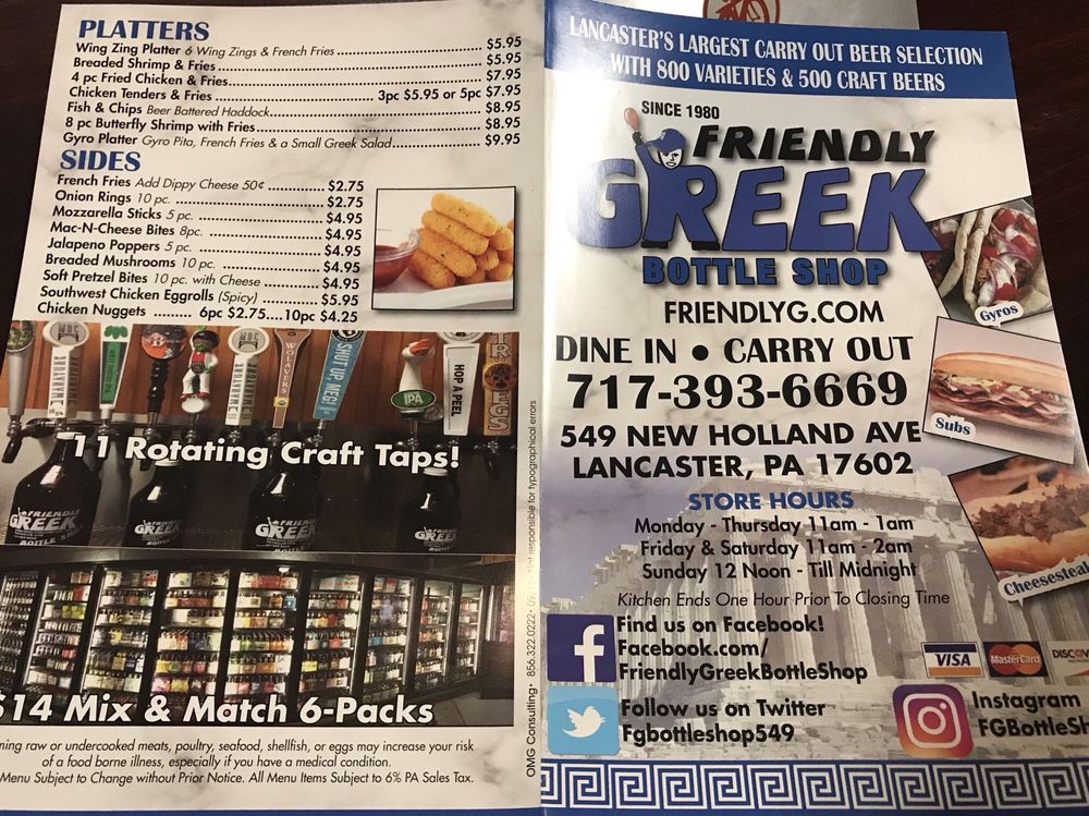 Friendly Greek Bottle Shop