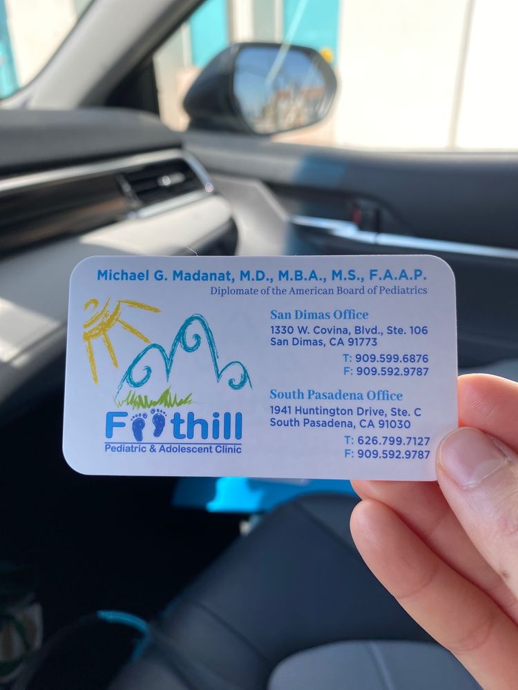 image of business Foothill Pediatric & Adolescent Clinic