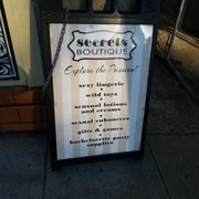 Secrets adult store jack london square — 1