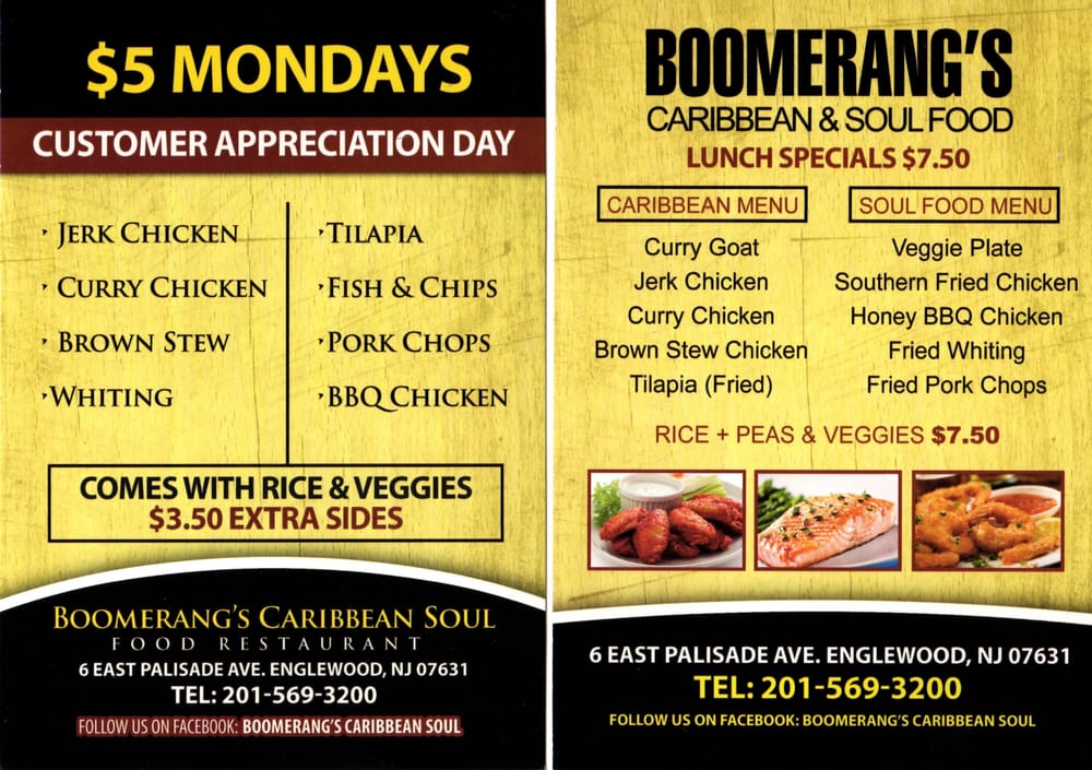 caribbean food flyer gungoz