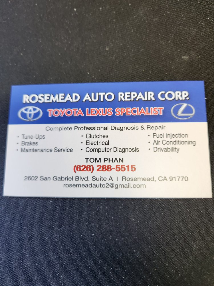 Rosemead Auto Repair