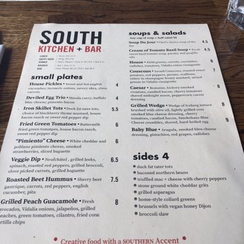 South Kitchen And Bar 99 Degree