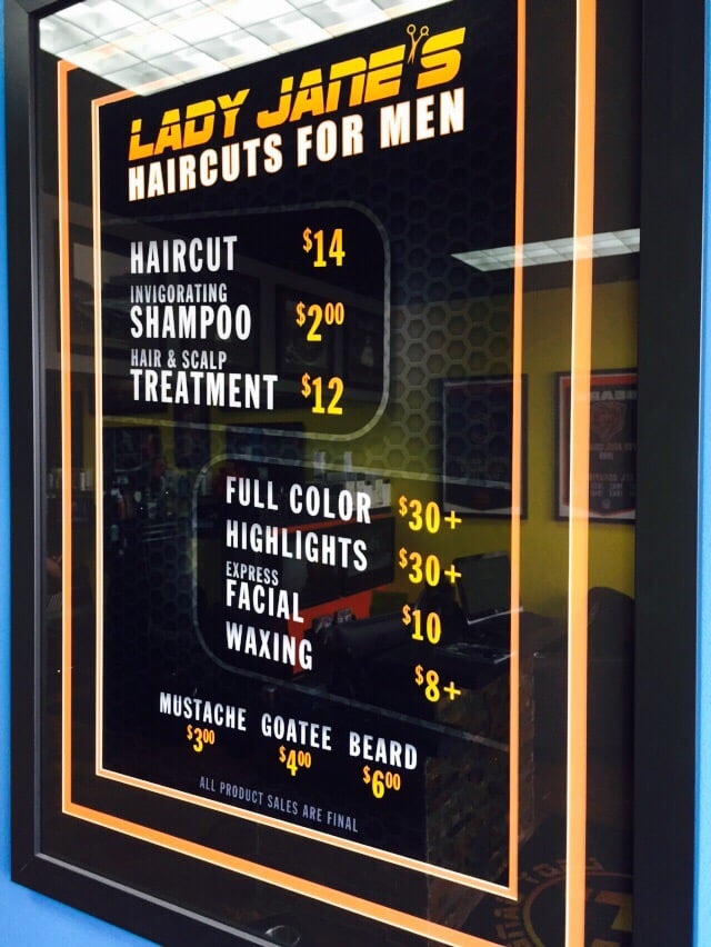 Lady jane's haircut coupons