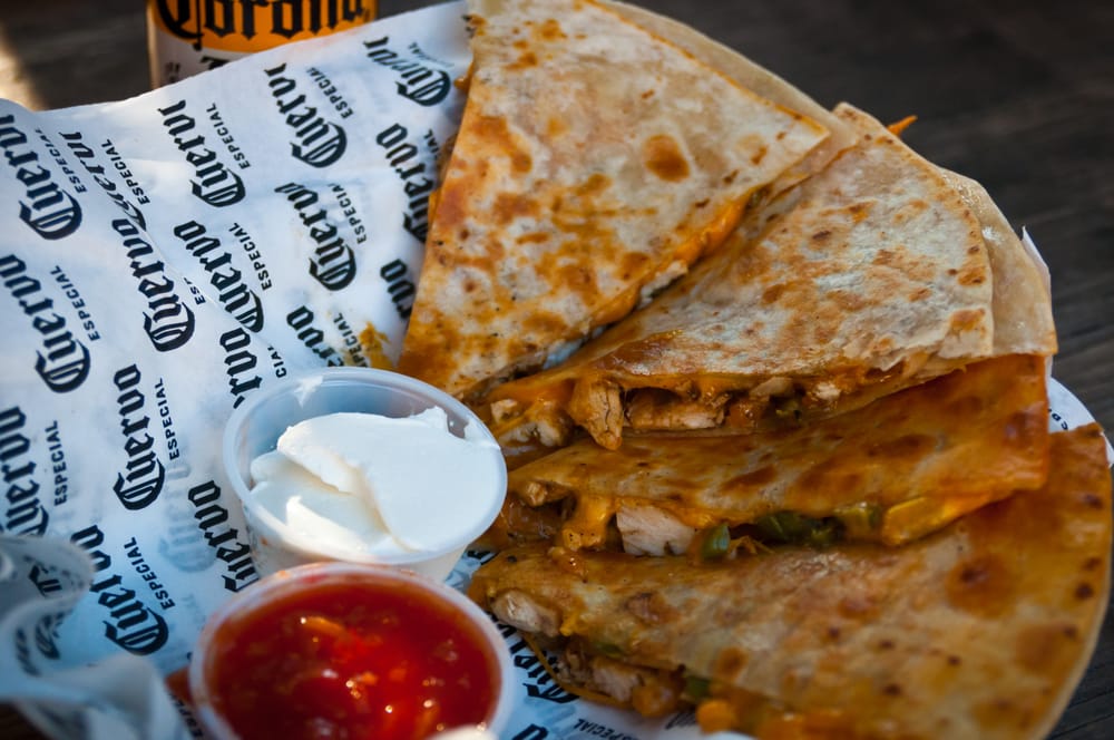One Of Our Most Popular Dishes The Grilled Chicken Quesadilla Photo Of Round Table On The Square Oxford Ms United States One