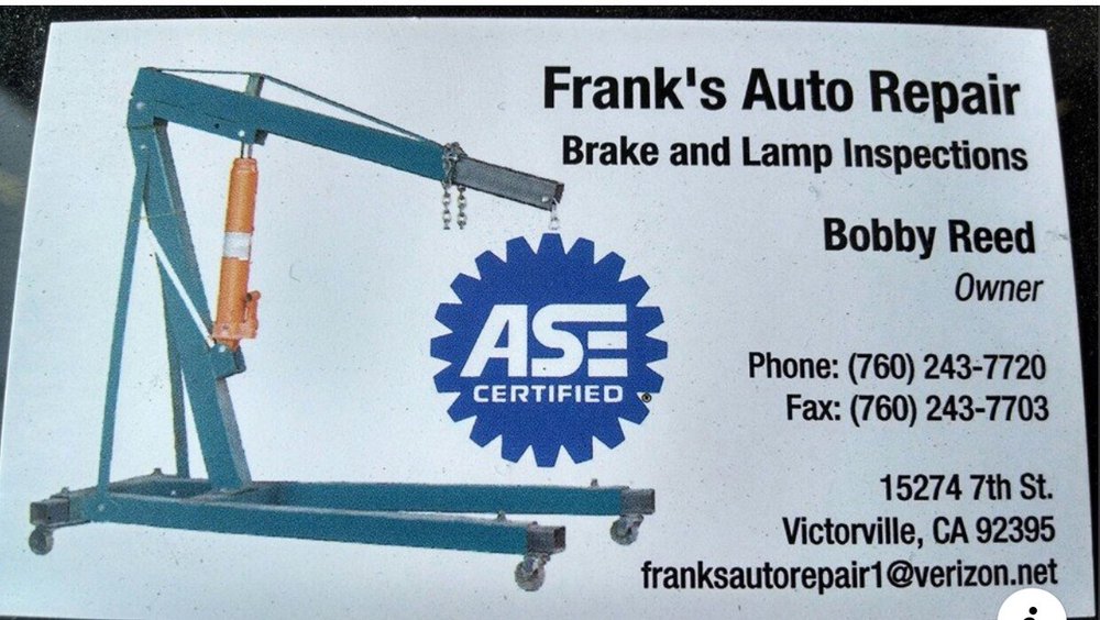 Frank's Auto Repair