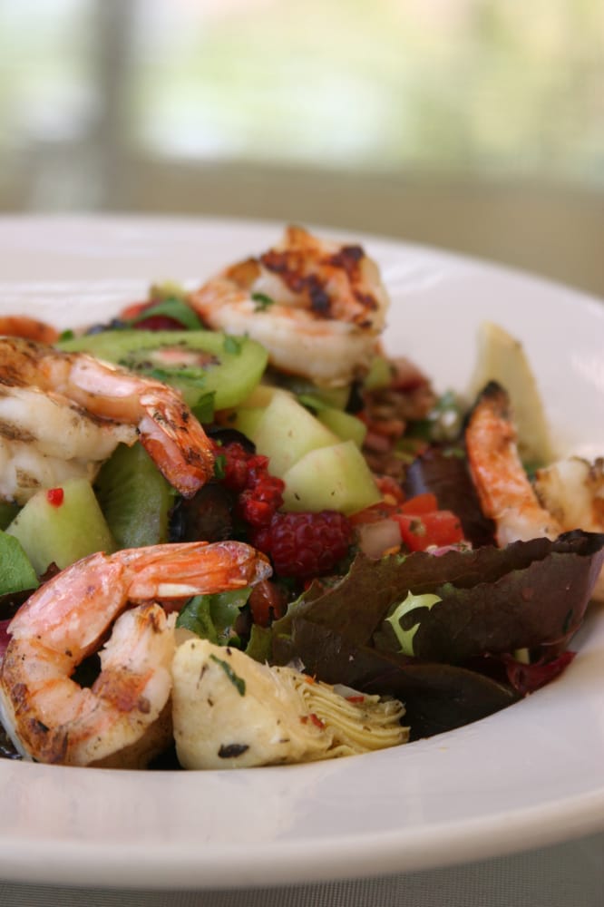 Grilled gulf shrimp salad - caffee molise