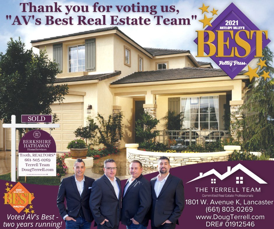 THE TERRELL TEAM - Antelope Valley Homes for Sale