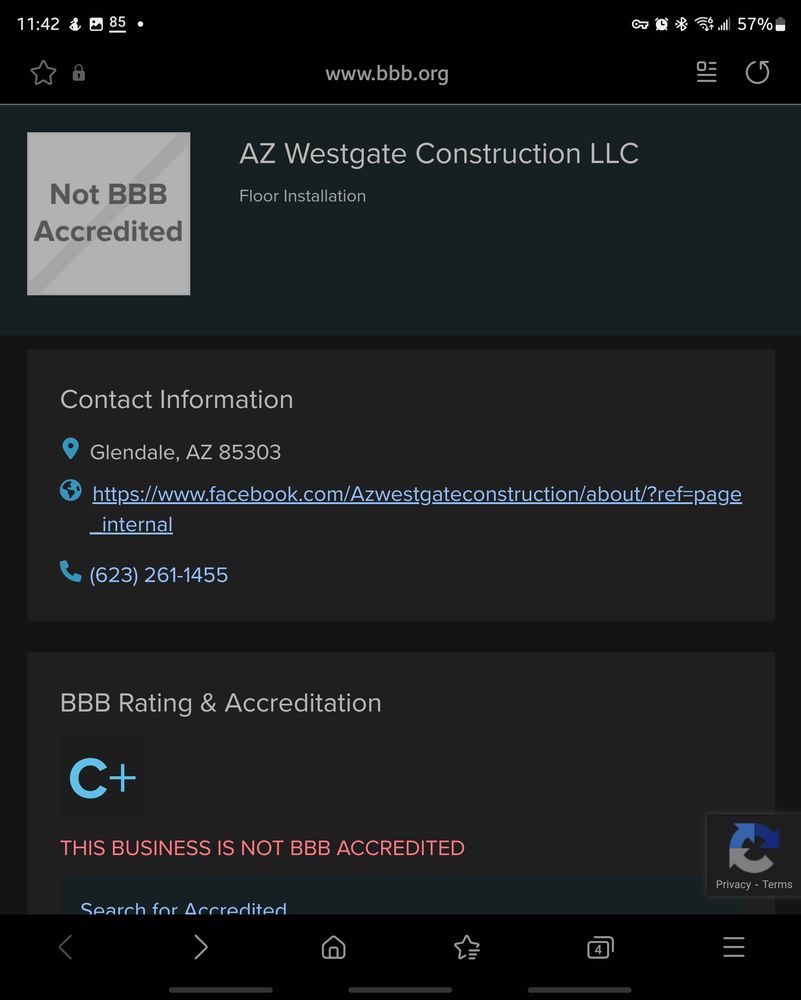 image of business AZ Westgate Construction