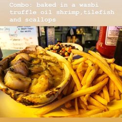 Smitty S Clam Bar 226 Photos 288 Reviews Seafood 910 Bay Ave Photo Of Smitty S Clam Bar Somers Point Nj United States Combo Platter
