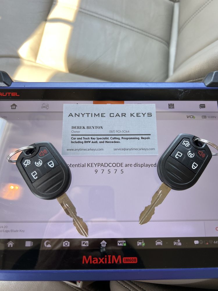 Anytime Car Keys